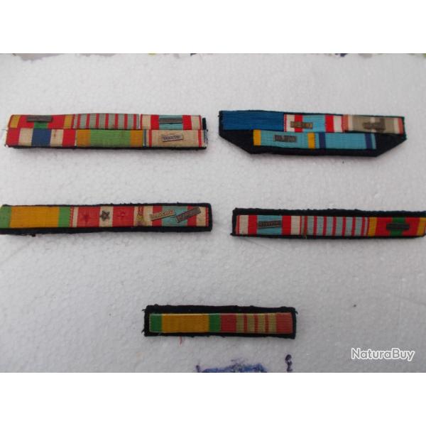 5 rappels mdailles militaires,tat neuf