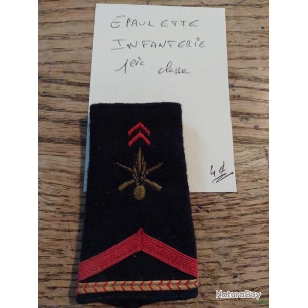 �paulette infanterie 1�re classe