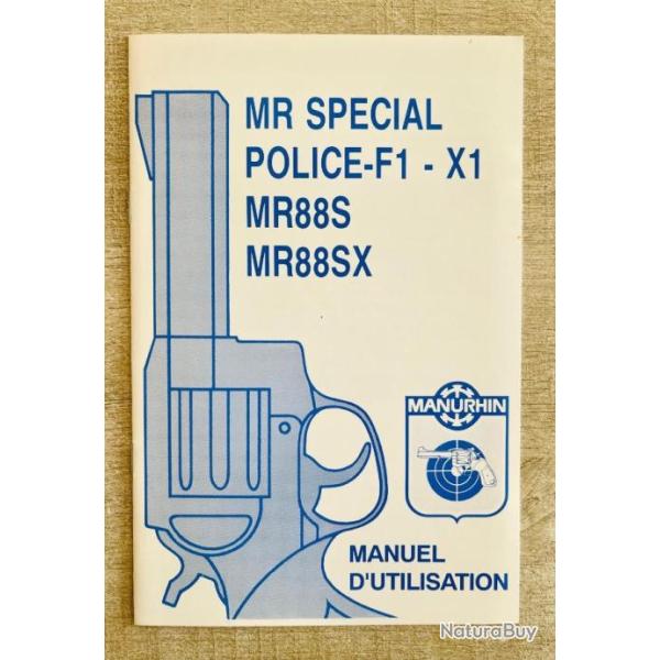 Notice Revolver Manurhin MR SPECIAL POLICE