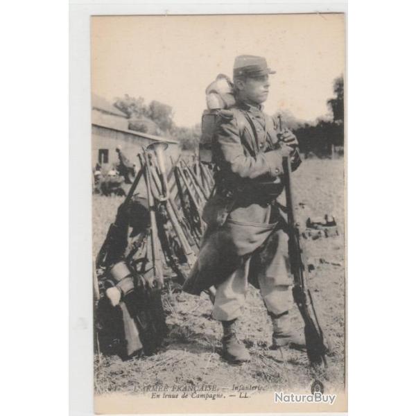 CPA -L'ARM�E FRANCAISE Infanterie En tenue de Campagne