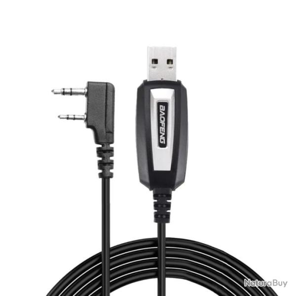 C�ble USB de Programmation pour Radios Baofeng, Talkie-Walkie Professionnel, PROMO
