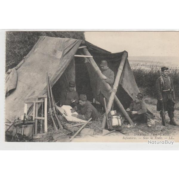 CPA-  L ARM�E FRAN�AISE   L'Infanterie Sous la Tente