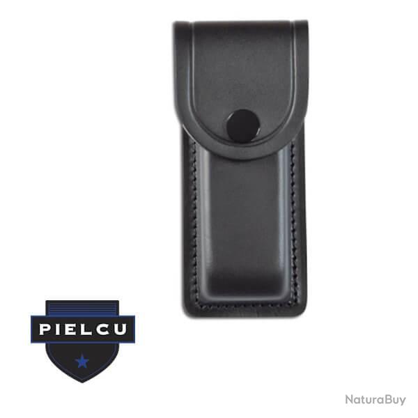 PL78221-70 Etui Pielcu cuir moul� doubl� noir