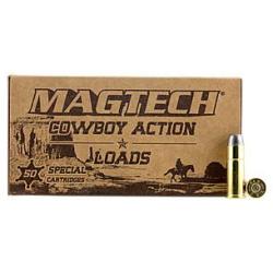 Cartouches MAGTECH COWBOY ACTION - Calibre 44-40 - 225gr - LFN - Boite de 50 unit&eacute;s
