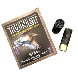 Cartouches TUNET BECASSE STEEL - Cal: 12/70 - 32gr - BJ- ACIER n&deg;6/8 x10