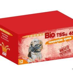 BOITE DE 10 CARTOUCHES JOCKER BIO TSS TUNGSTENE 45g BOURRE JUPE BIO D15 CAL.12/89 N&deg;5