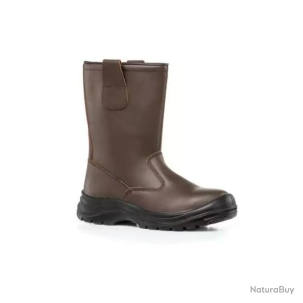 Botte HIVER de s�curit� fourr� en cuir - LIVRAISON GRATUITE
