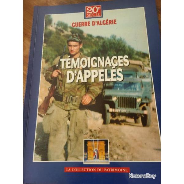Revue 20�me Si�cle Guerre d'Alg�rie T�moignages d'Appel�s