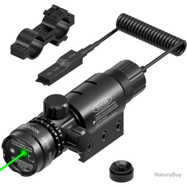 Pointeur vis�e laser vert ultra-puissant pour armes