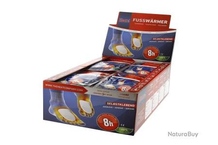 THE HEAT COMPANY Chauffe-Mains - Nouveau : 30% de Plastique en Moins - Extra Chaud pour 12 Heures des Mains Chaudes - 16 Paires - autochauffante - Chaufferettes Contre Le Froid des Mains