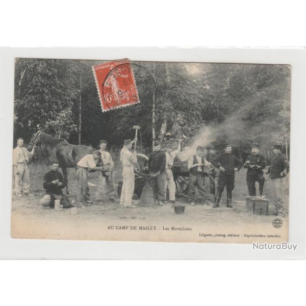 CPA - AU CAMP de MAILLY Les Mar�chaux