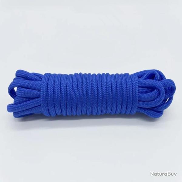 Paracorde bleue 20 m�tres - LIVRAISON GRATUITE