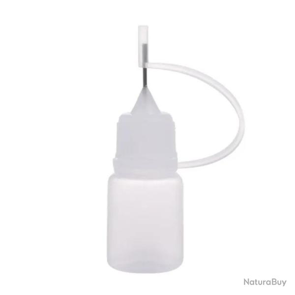 Burette bouteille rechargeable avec aiguille applicatrice - 5ml