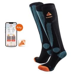 Chaussette Chauffante FIRE Socks APP Merino r&eacute;sistant
