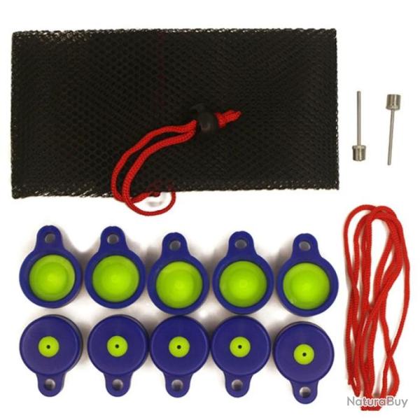 Lot de 10 bouchons de bouteilles r�actifs et d�tonnants