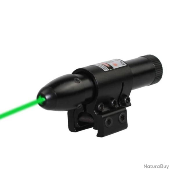 Lunette de vis�e laser � point vert adapt� au rail de 11mm et 20mm LIVRAISON GRATUITE !!!