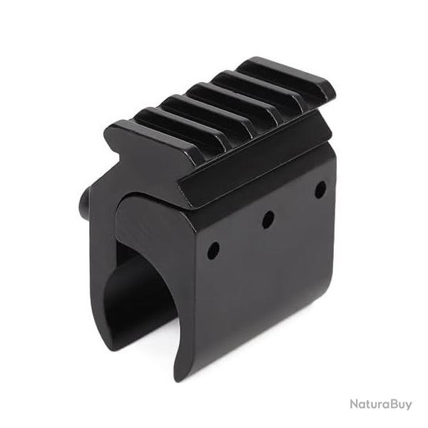 Adaptateur 21mm Picatinny sur canon ou tube magasin