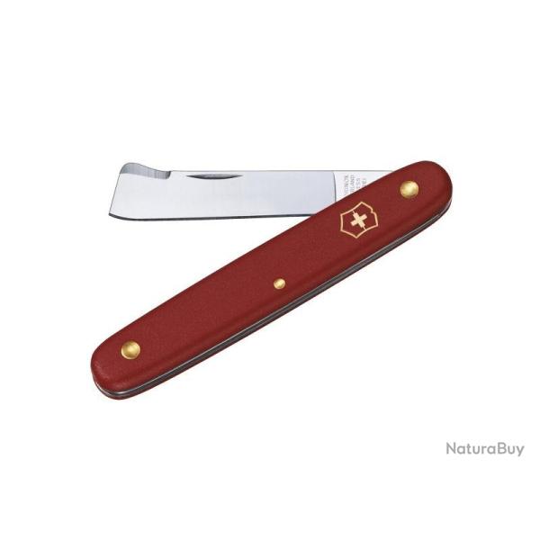 BEL1870 GREFFOIR A VIGNE VICTORINOX MANCHE 10CM ROUGE NEUF