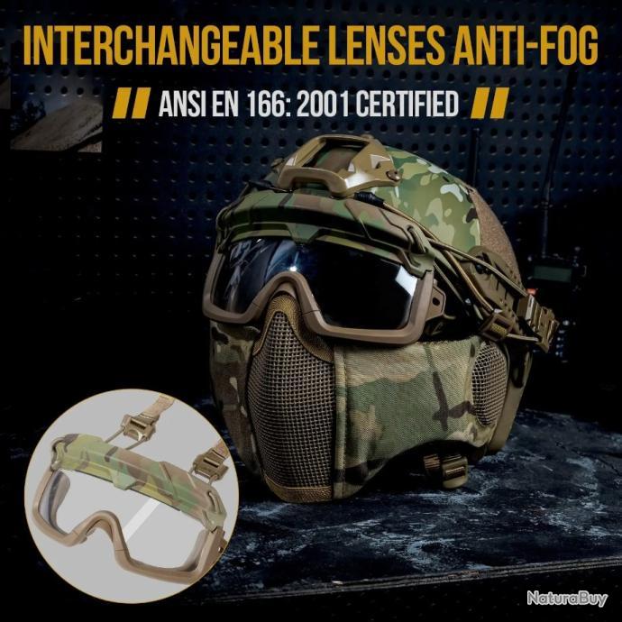 Casques Airsoft | Toutes les protections au meilleur prix