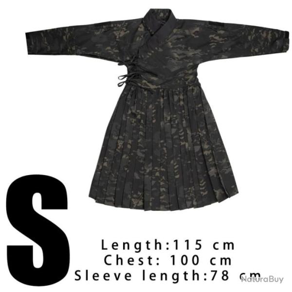 V�tements de combat TAILLE S NOIR