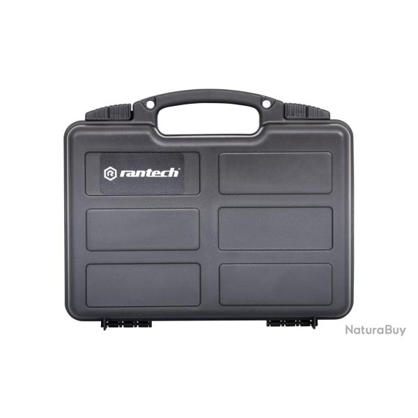 MALETTE 31X25X8 NOIRE RANTECH MOUSSE PREDECOUPEE