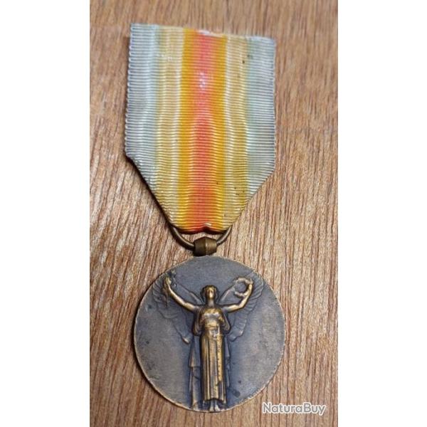 M�daille interalli�e 1914-1918 - WW1 - m�daille de la Victoire
