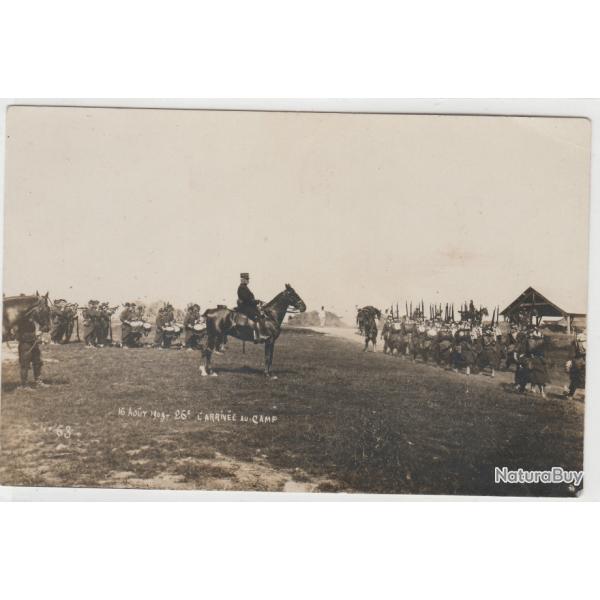 CPA- 16 AOUT1909-26e L ARRIV�E AU CAMP