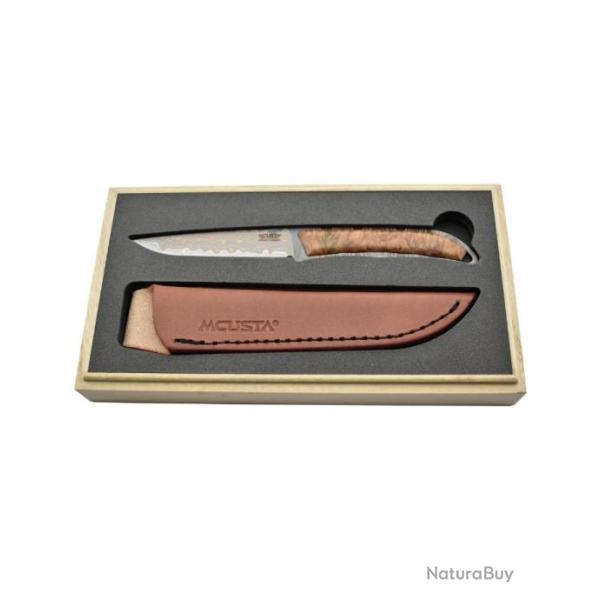 MCUSTA - MC006DP - Couteau fixe Lame Mokum� VG10 San Mai - Collaboration Maxknives