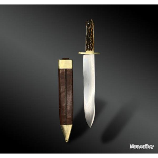 Couteau Bowie, sign� Joseph Rodgers & Sons - Royaume-Uni - XIX�me si�cle
