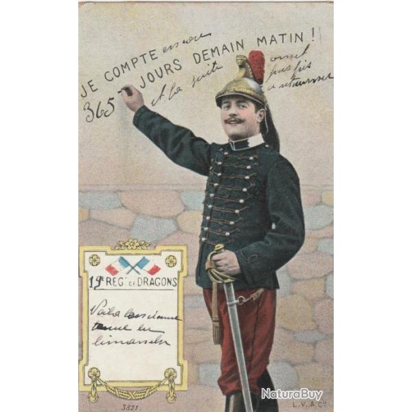 CPA- 19 e R�GIMENT DRAGONS