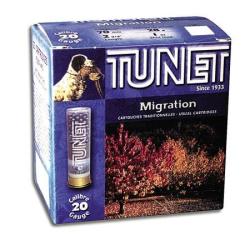 TUNET Cartouches de chasse MIGRATION - par boite de 25  28  / 70  23g