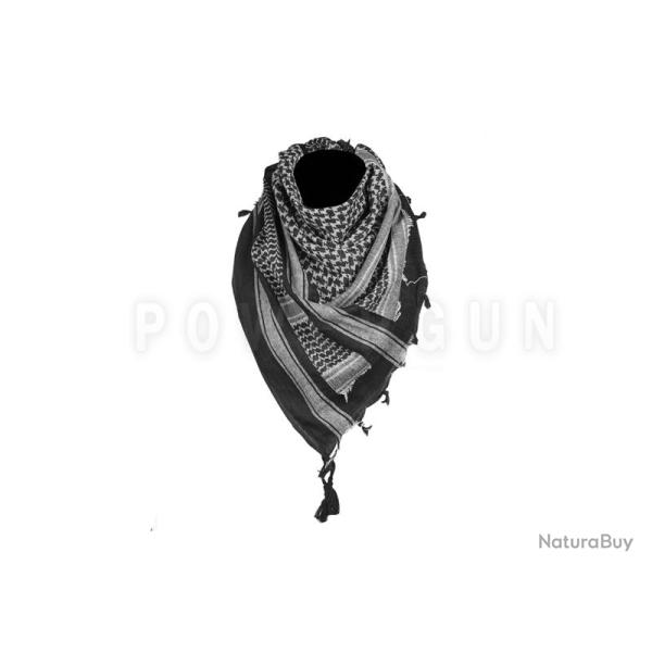 Shemag Noir et Blanc