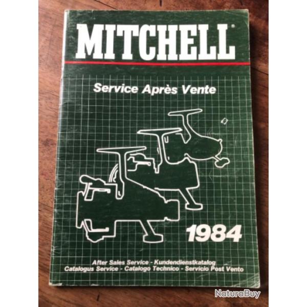 1 catalogue manuel sav moulinet mitchell 1984 p�che collection occasion