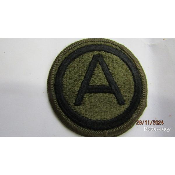 3� army  patch US insigne post deuxi�me guerre am�ricain tenue combat Vietnam