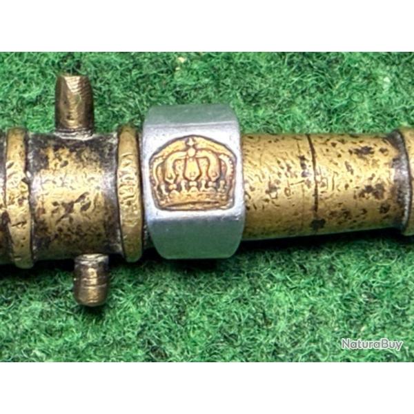 ARTISANAT DE TRANCH�ES  BAGUE ALLEMANDE EN ALUMINIUM WW 1    1914 /1918