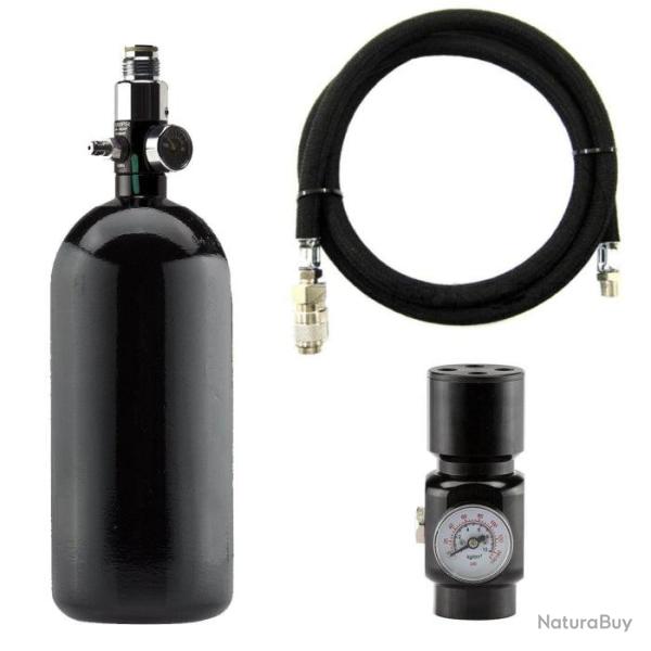 DT 25 ! Pack complet bouteille 0,8L + preset + r�gulateur HPA + ligne renforc