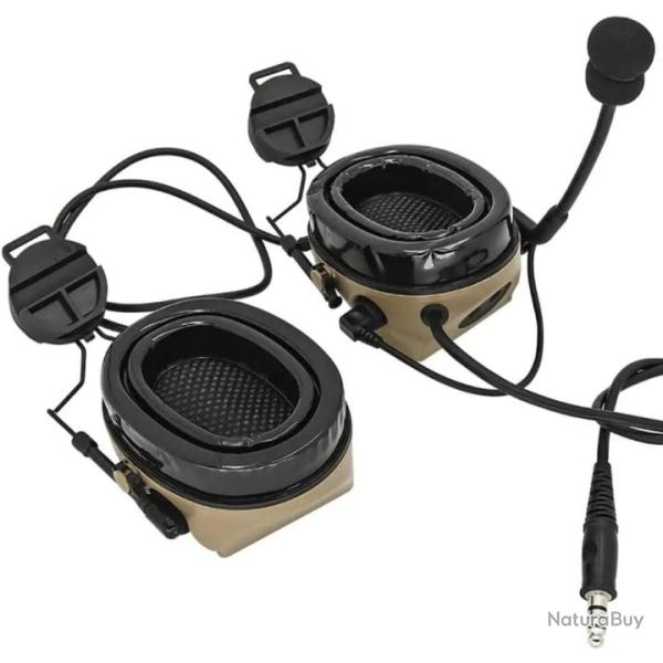 casque d'�metteur-r�cepteur de casque  FOST / ACH / Mich ,TAN  LIVRAISON GRATUITE