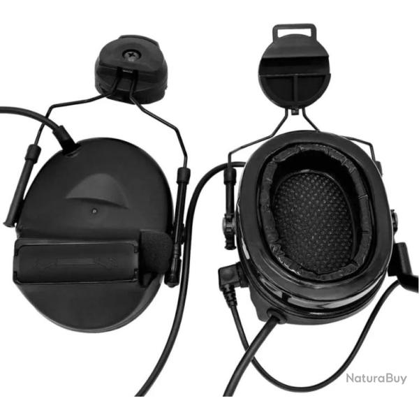 casque de r�duction du bruit protection auditive en silicone *NOIR  LIVRAISON GRATUITE