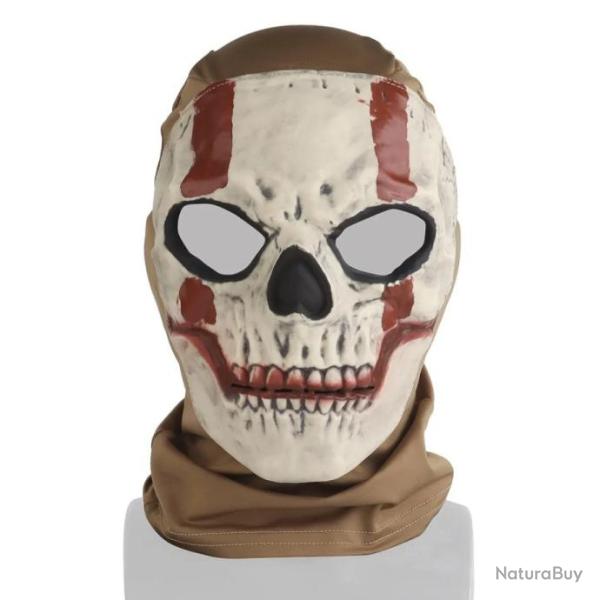 Couvre-chef de masque complet avec lentille-*TAN2