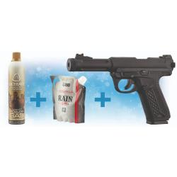 PACK DE NOEL REPLIQUE GBB AAP01 + BILLES + GAZ