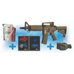 PACK DE NOEL REPLIQUE M4 COMMANDO AEG SKIN SHARK