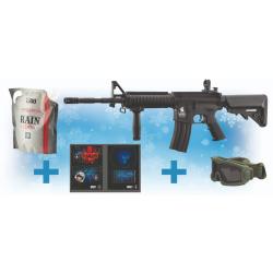 PACK DE NOEL REPLIQUE LANCER TACTICAL + SKIN REQUIN + BILLES ET MASQUE
