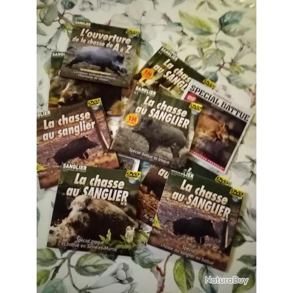 DVD SUR LA CHASSE DU SANGLIER
