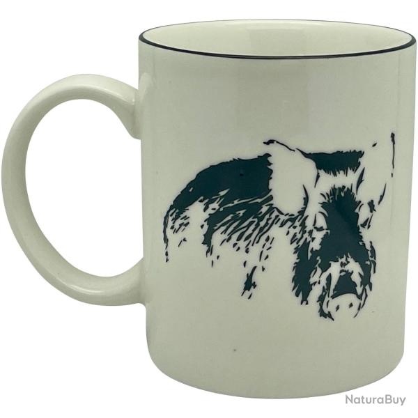 Tasse motif chasse (Mod�le: Sanglier)