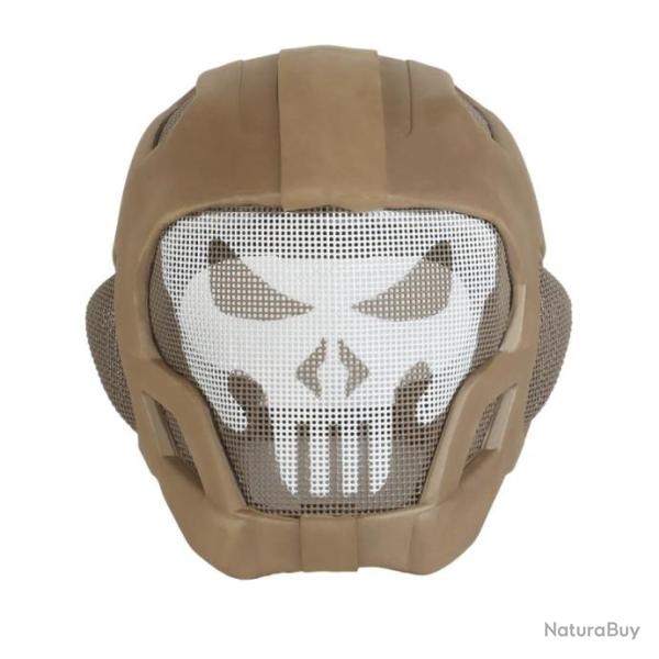 W23 Casque de protection compl�te tactique l�ger airsoft -*TAN LIVRAISON GRATUITE !!
