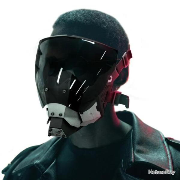 Masque de paintball Cyberpunk, anti-bu�e  LIVRAISON GRATUITE !!