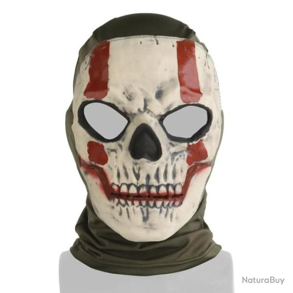 Masque facial cr�ne COD Airsoft avec lentilles de protection des yeux-*OD2  LIVRAISON GRATUITE !!