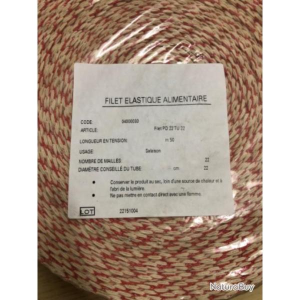 Filet �lastique alimentaire