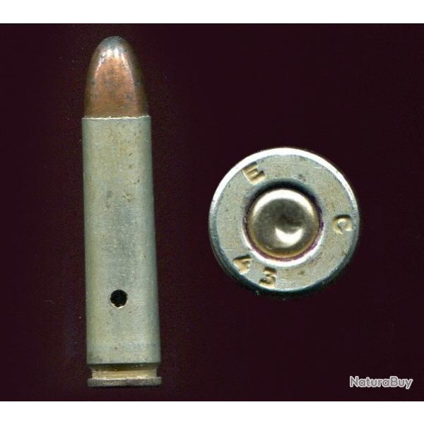 .30 Carbine pour USM1 USA guerre 39-45  - RARE �tui acier -  marquage : E C 43 - neutralis�e