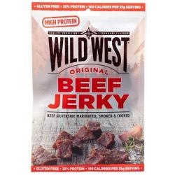 Viande s&eacute;ch&eacute;e de boeuf Wild West Original Beef Jerky 60g